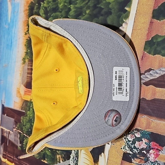 New Era Fear of God Colorblock Fitted Hat 7 1/4 NWT - Picture 7 of 10